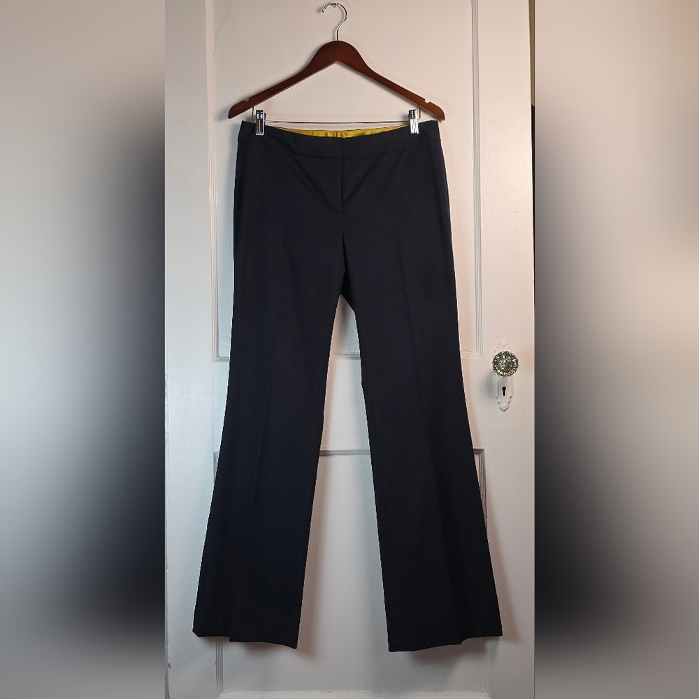 Elie Tahari Navy Blue Trousers 32" inseam Size 8